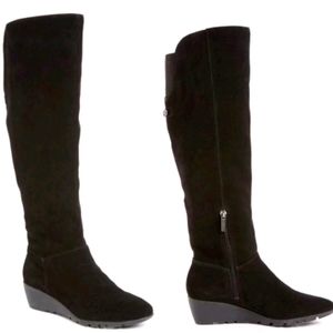 BANDOLINO Black Aliba Suede knee boots